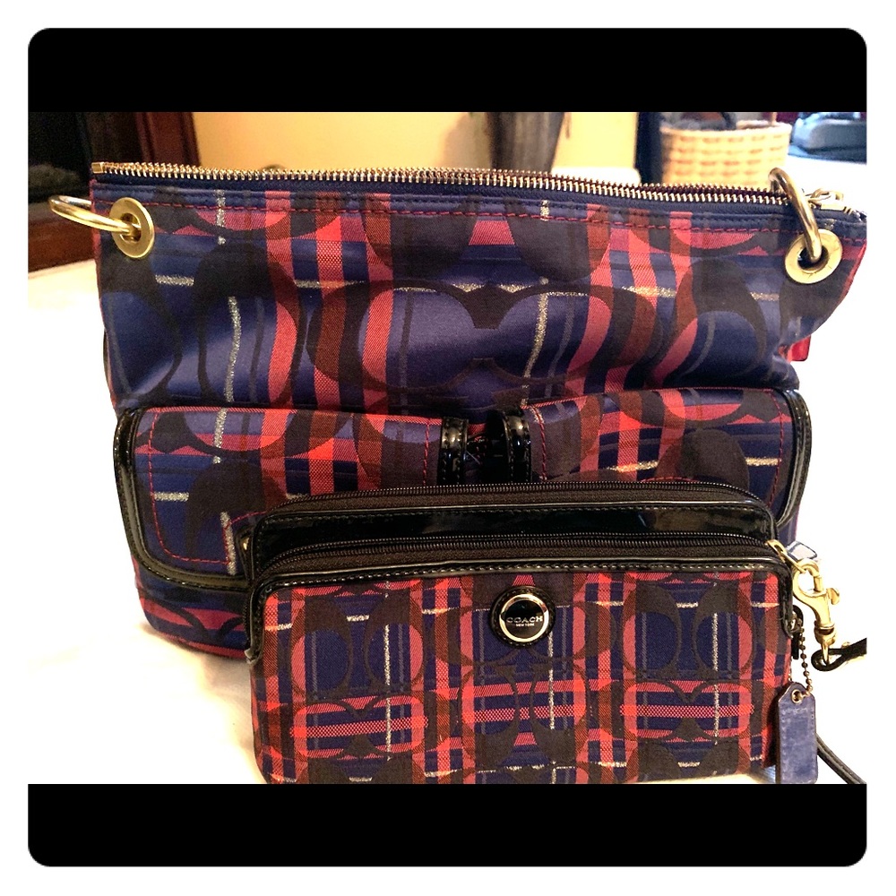Coach Purse with Matching Wallet